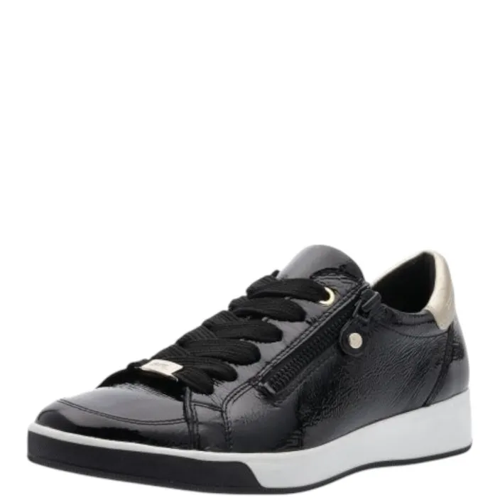 Sneakers Zwart Leer