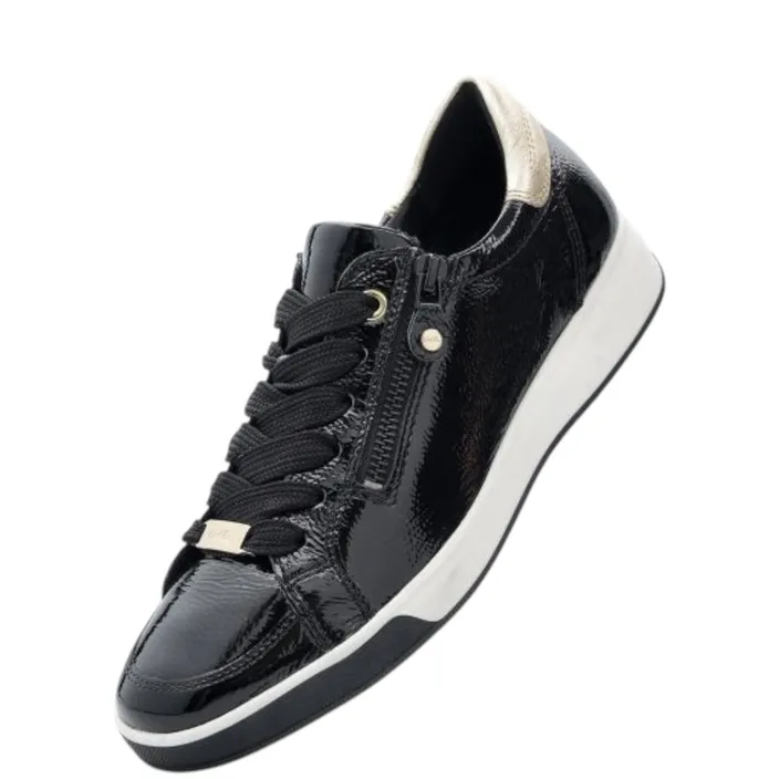 Sneakers Zwart Leer