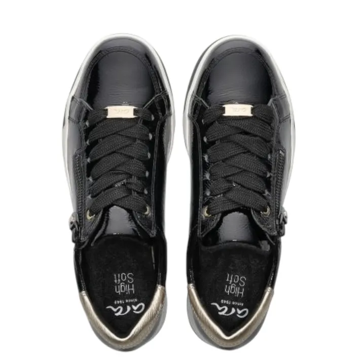 Sneakers Zwart Leer