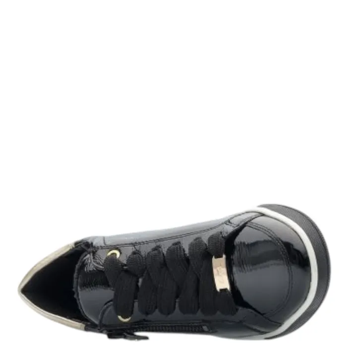 Sneakers Zwart Leer