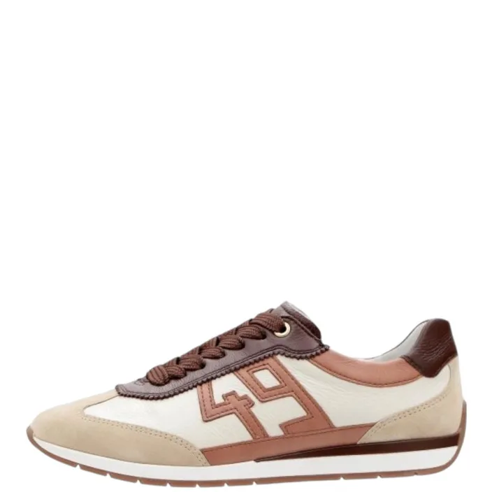 Sneaker Beige Leder