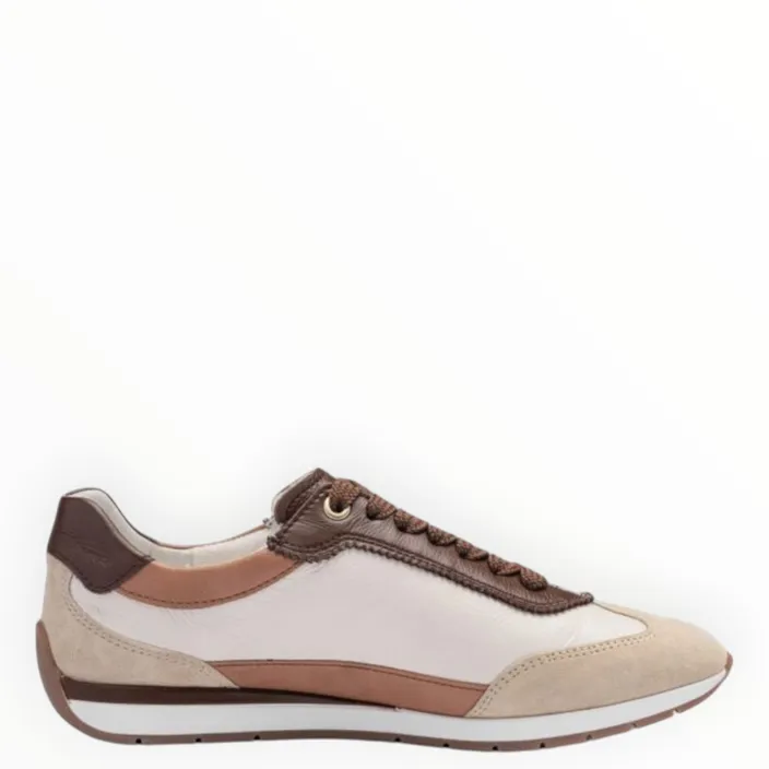 Sneakers Beige Cuir