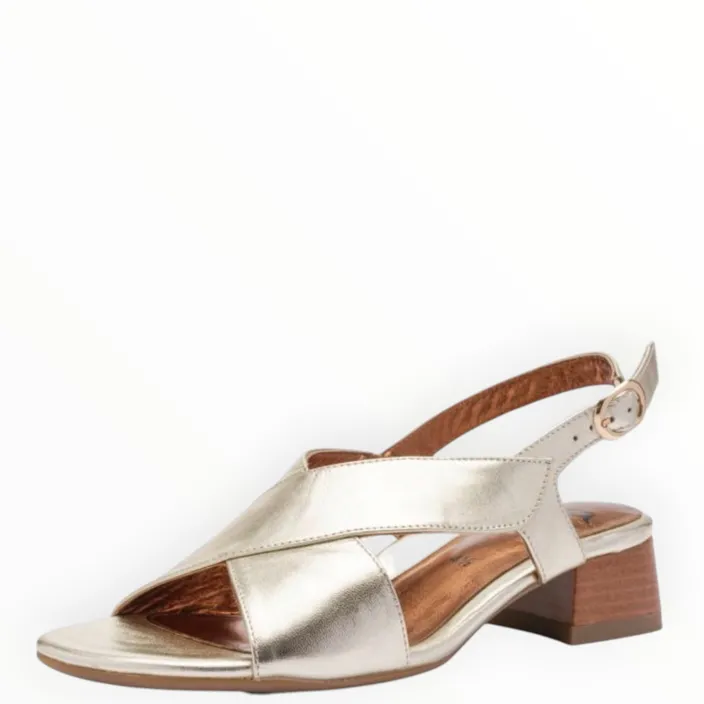 Ara Graz S Sandalen Gold Leder