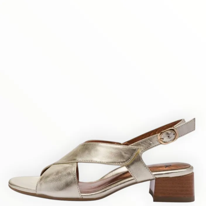 Ara Graz S Sandalen Gold Leder
