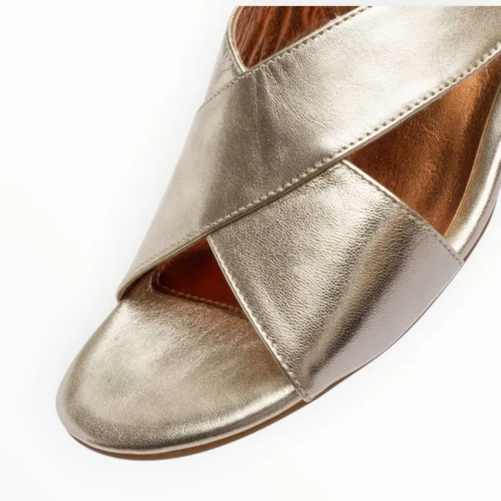 Ara Graz S Sandalen Gold Leder