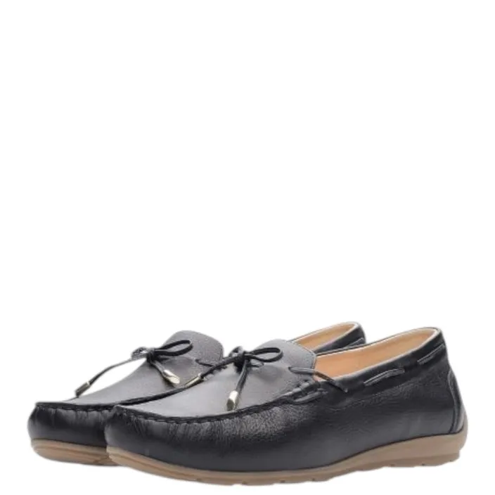 Loafers Blue Leather