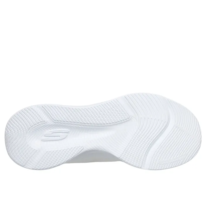 Wedge Sneakers White Silver