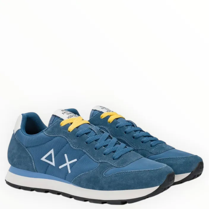 Tom Solid Sneakers Blauw