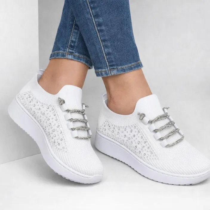 Ballerinas White Textile