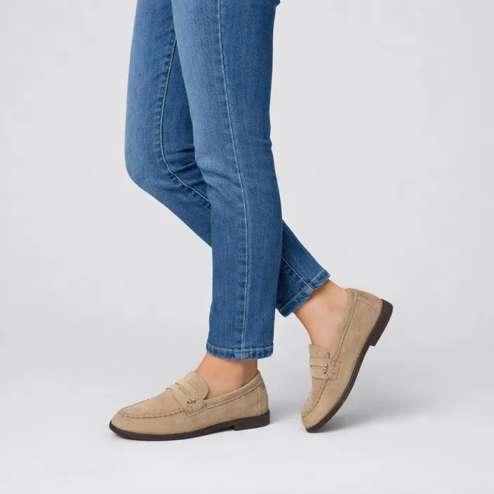 Loafers Taupe slip-on