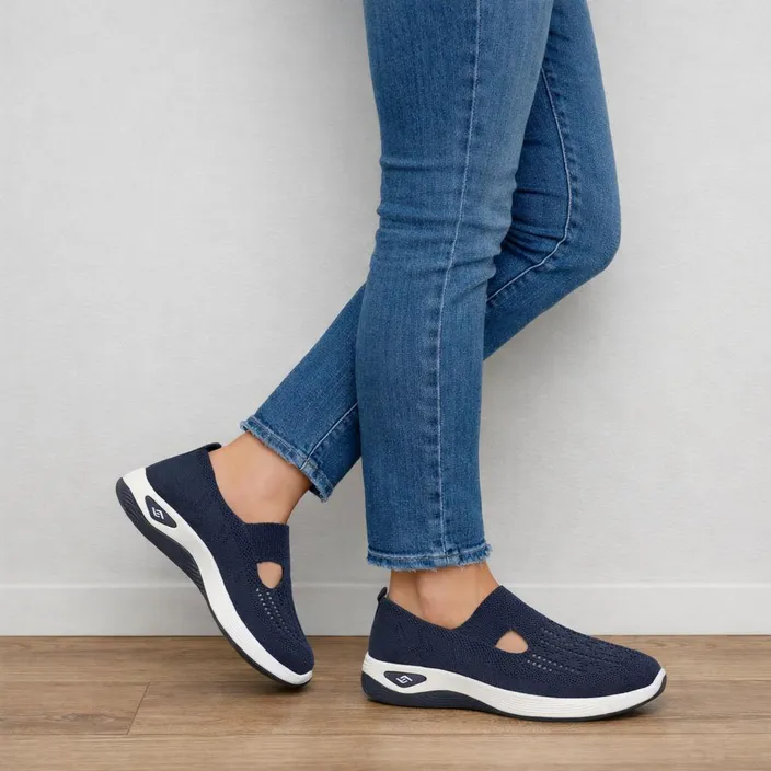 Ballerina's Blauw Textiel