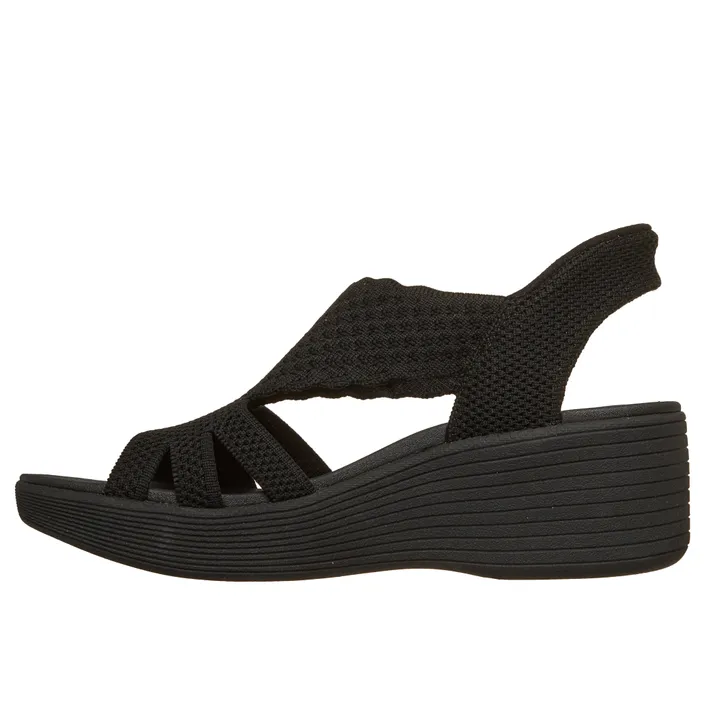 Skechers Slip-ins Parallel Lite Sandals Black Textile