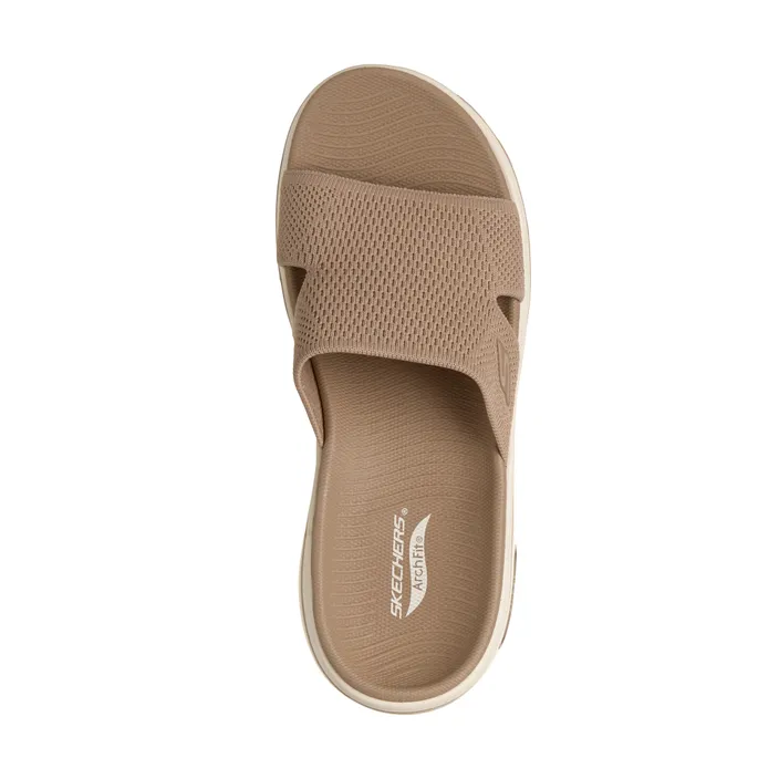 Skechers GO WALK Arch Fit 2.0 Mules Beige