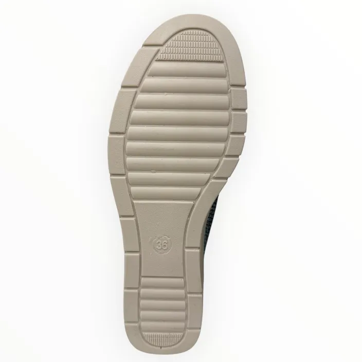 Mocassins compensés Bleu