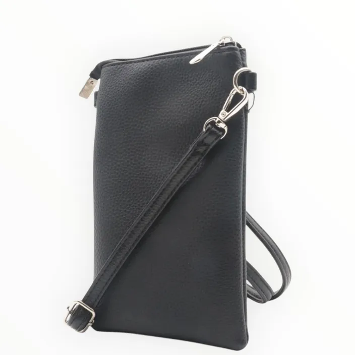 Telefoontasje crossbody Zwart