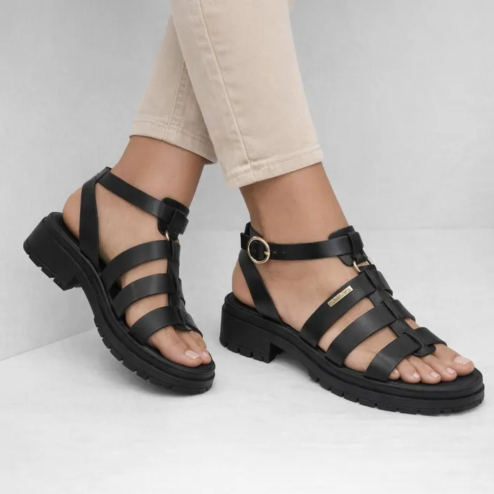 Les Tropéziennes Tobo Sandales Noir Cuir