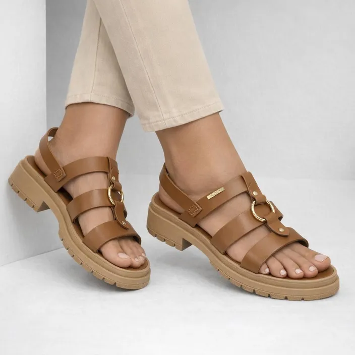 Les Tropéziennes Tonka Sandalen Camel Leer