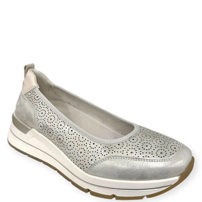Double Heart Ballerines Or