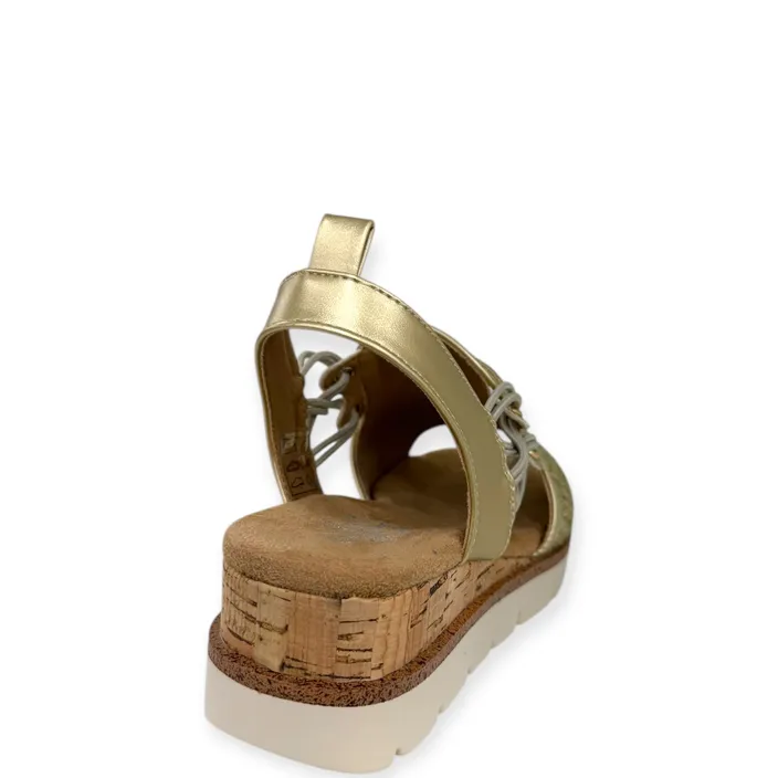 Double Heart Sandalen Goud