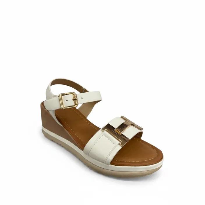 Sleehaksandalen Wit