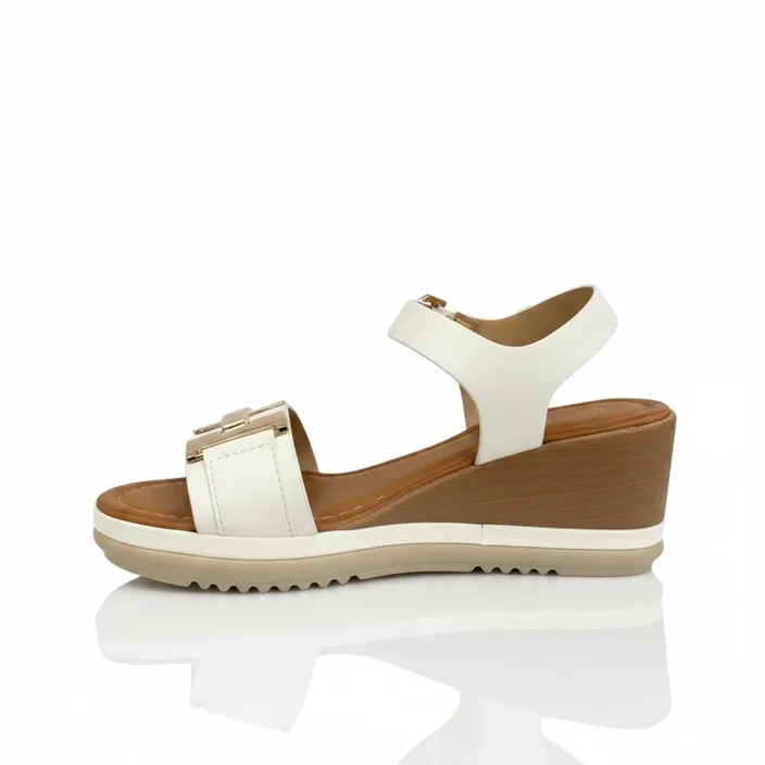 Sleehaksandalen Wit