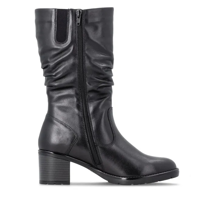 Remonte Mid-Calf Boots Black Leather