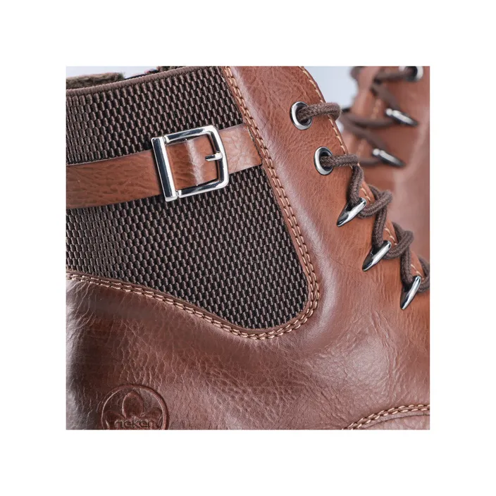 Rieker Arabela Weaving Bottines Cognac