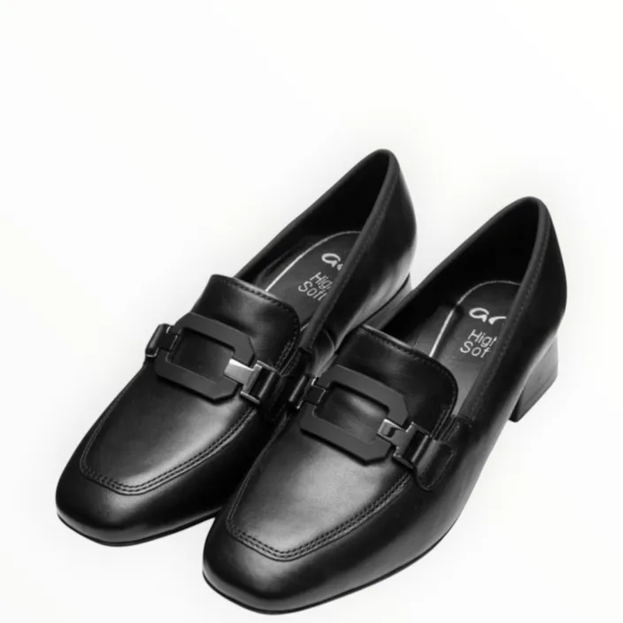 Ara Escarpins Noir Cuir