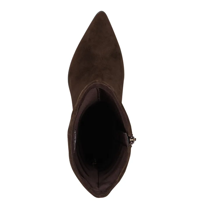 Tamaris Mid-Calf Boots Brown Leather