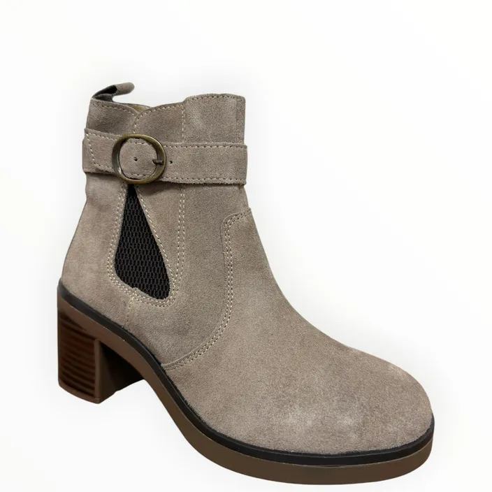 Dozo Fay 10 Bottines Taupe Daim