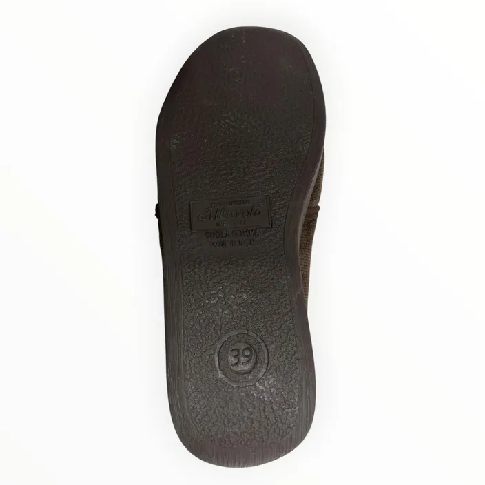 Alberola Slippers Textile Brown