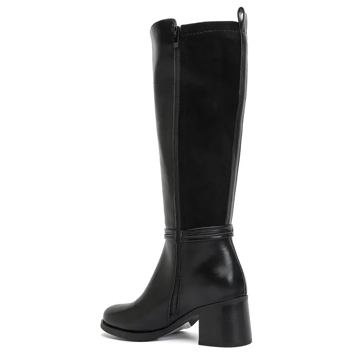 Marquiiz Boots Black with Buckle
