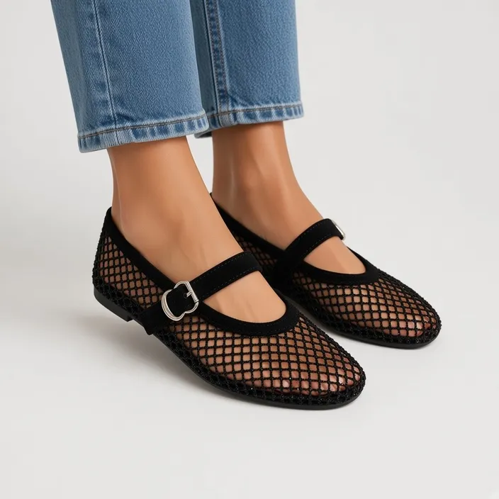Ballerine  avec strasses